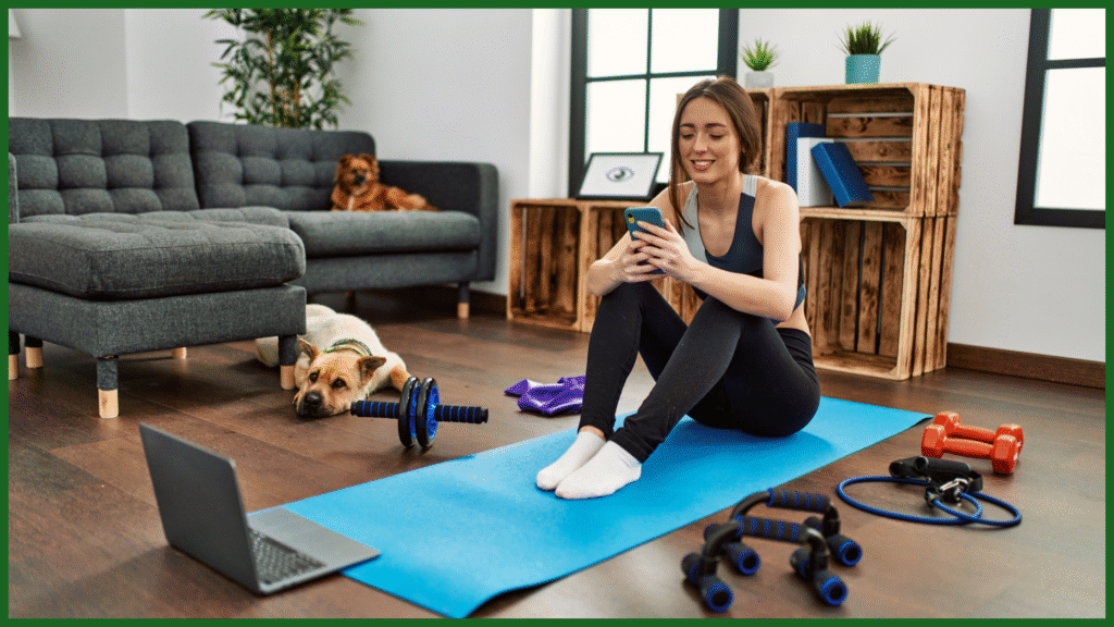 Sample Home Workout Routines Using This Equipment