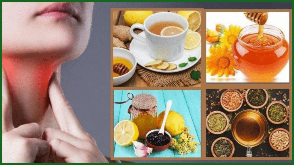 Home Remedies at Home for Colds and Sore Throat