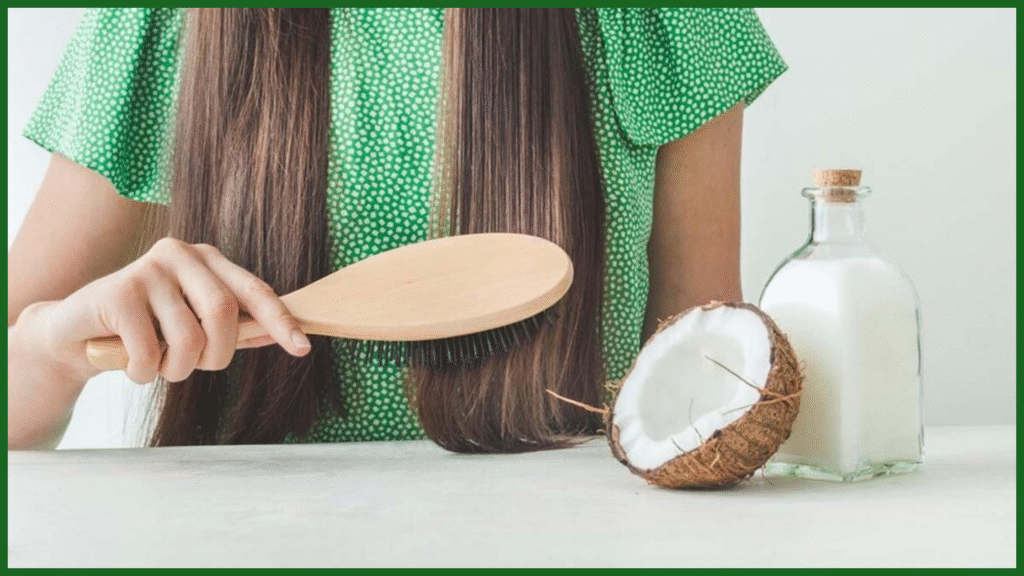 Coconut Oil for Dry Skin and Hair
